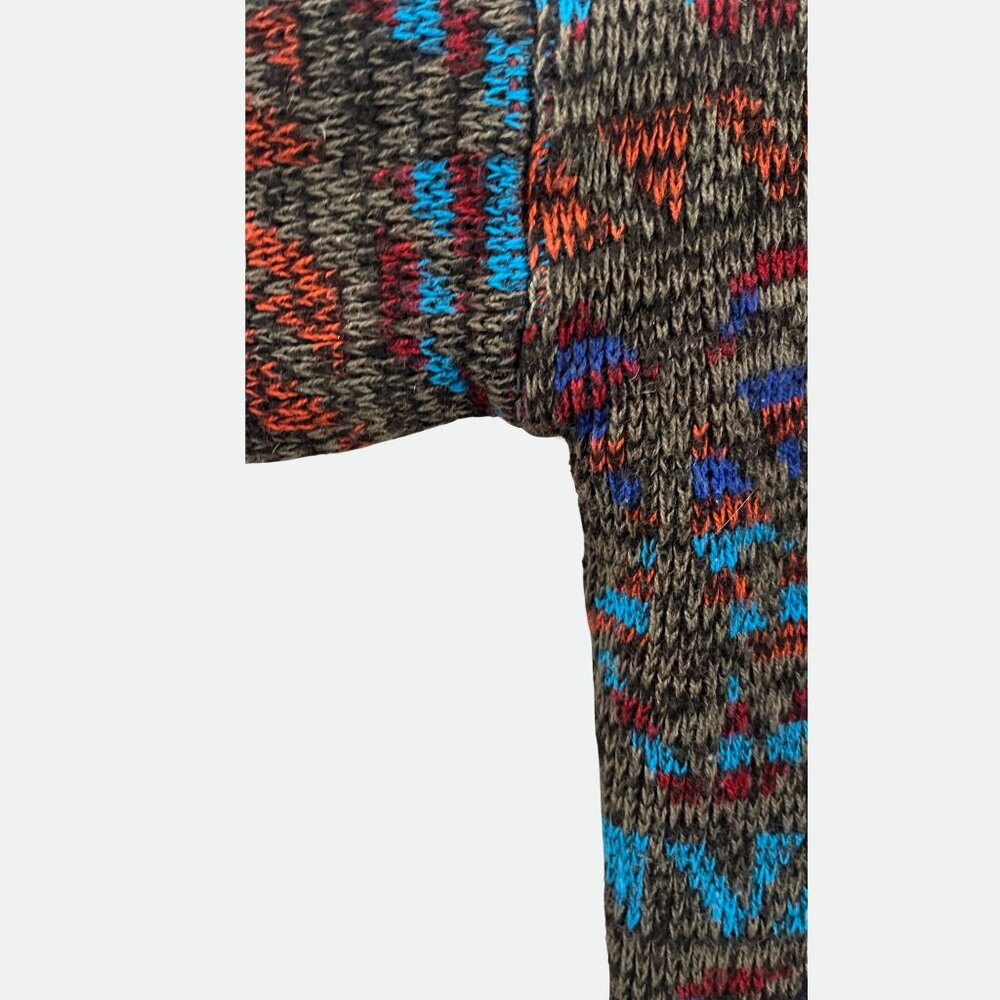 VINTAGE 90'S - Men's Cardigan - Geo Pattern - Picture 11 of 13